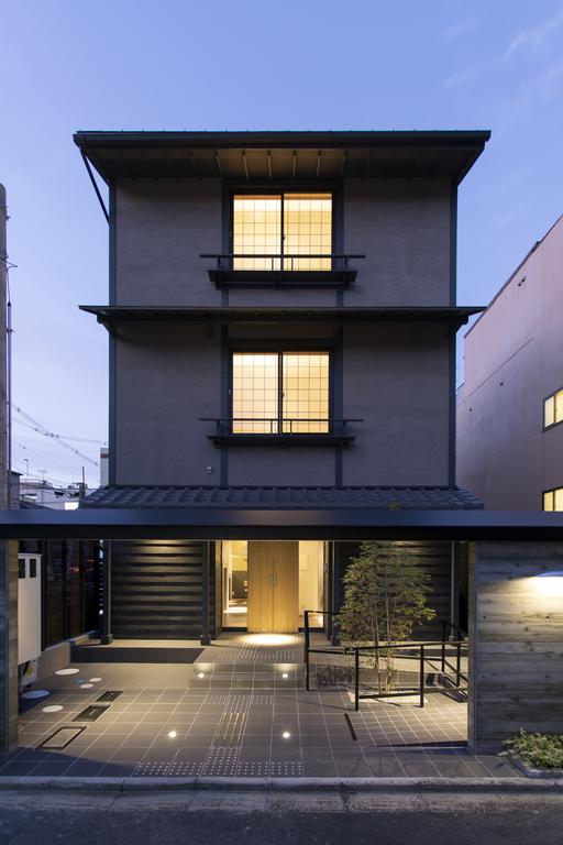 京都のブティックホテル、綺麗な外観。